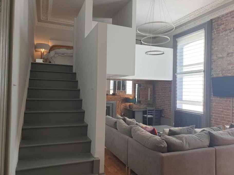 Ferienwohnung 22 Stunning Large Loft - Great Location - Free Onsite Parking - Garden View- Quiet Hove Exterior foto